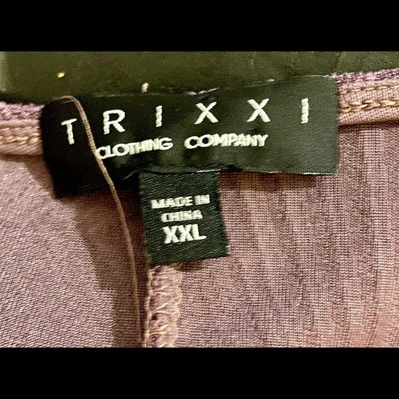3/$15 Trixxi NWT purple dress - Picture 4 of 4